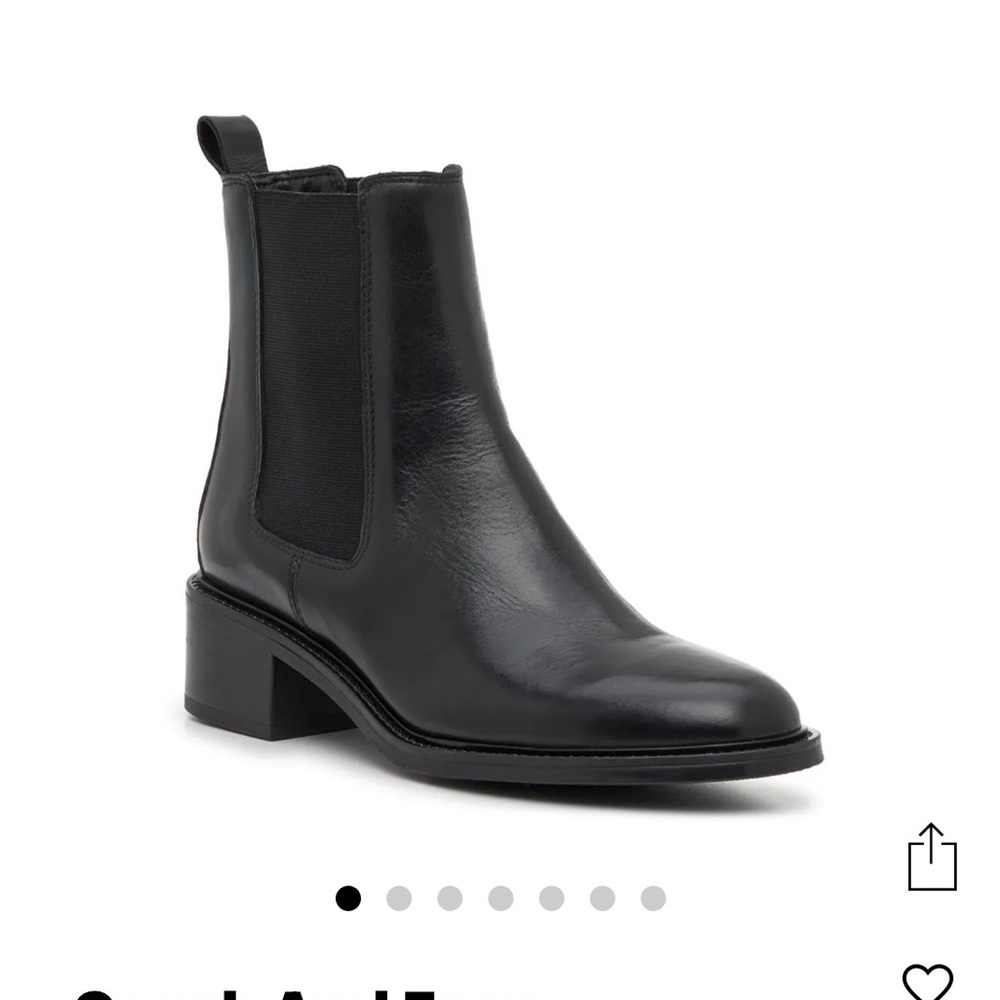 Coach and Four Black Ankle Booties